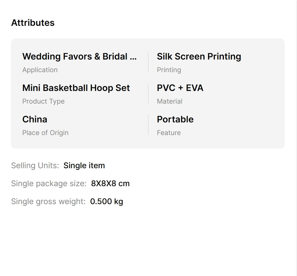 Basketball basket for home