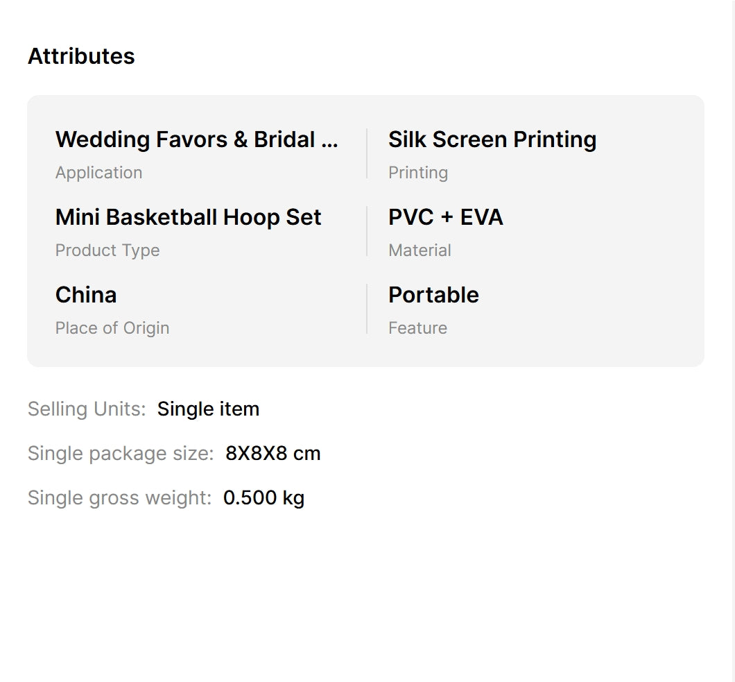 Basketball basket for home